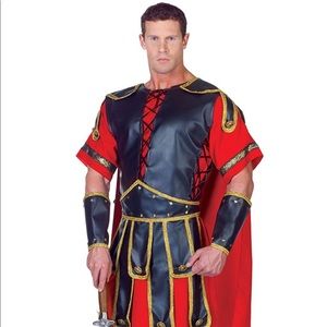 Men's Gladiator Costume By Underwraps 
Sz One Size